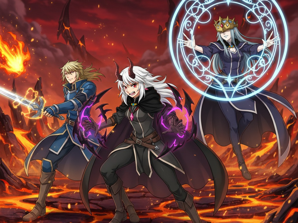 Ilustración del grimorio prohibido